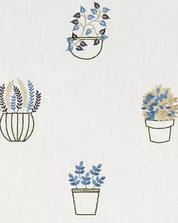 Clarke & Clarke Hidcote Denim Roman Blinds