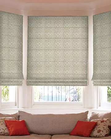 Clarke & Clarke Imperiale Linen Roman Blinds