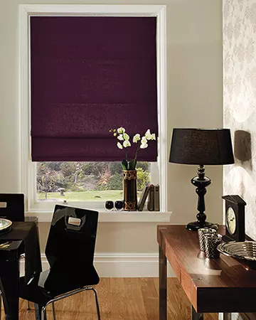 Clarke & Clarke Linoso Petunia Roman Blinds