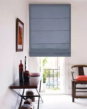 Clarke & Clarke Lucania Chicory Roman Blinds