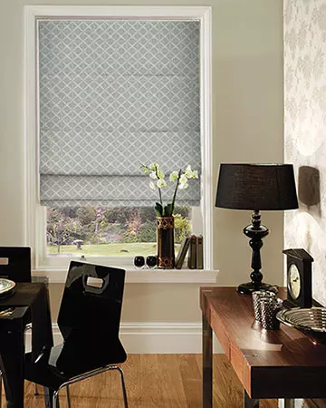 Clarke & Clarke Makenzi Natural Roman Blinds
