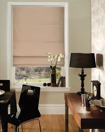 Clarke & Clarke Martinique Sand Roman Blinds