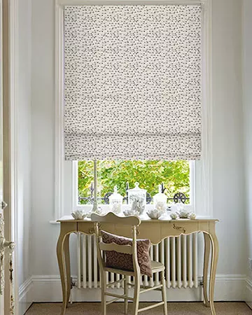 Clarke & Clarke Nala Indigo Roman Blinds