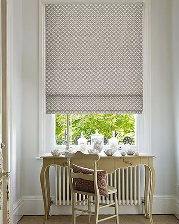 Clarke & Clarke Reggio Pebble Roman Blinds
