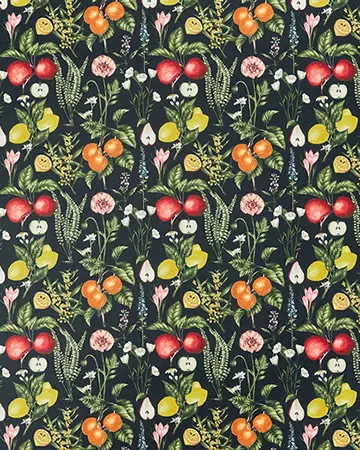 Clarke & Clarke Sorento Ebony Roman Blinds