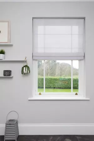 Edmund Bell Serenity FR Icicle Roman Blinds