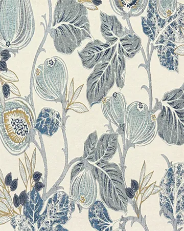 Fryetts Chianti Indigo Roman Blinds