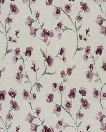 Fryetts Como Grape Roman Blinds