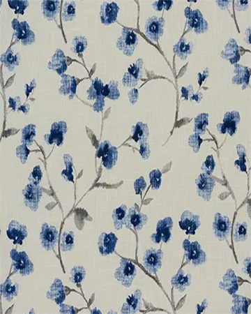 Fryetts Como Indigo Roman Blinds