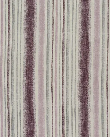 Fryetts Garda Stripe Grape Roman Blinds