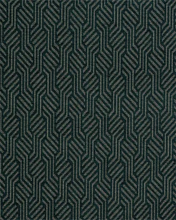 Fryetts Geo Teal Roman Blinds