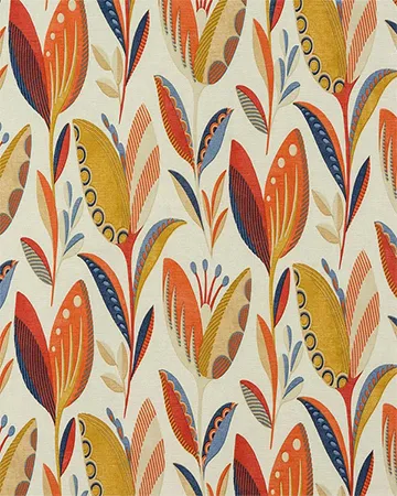 Fryetts Leon Burnt Orange Roman Blinds