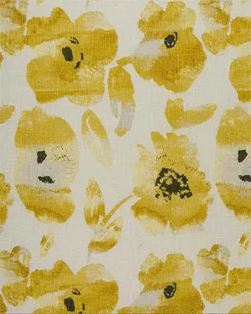 Fryetts Portofino Ochre Roman Blinds