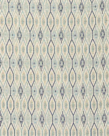 Fryetts Santa Maria Indigo Roman Blinds