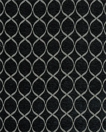 Fryetts Trellis Charcoal Roman Blinds