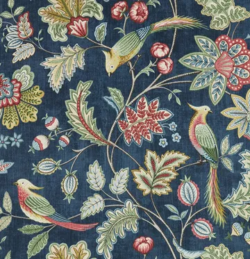 Iliv Chanterelle Navy Roman Blinds