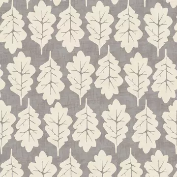 Iliv Oak Leaf Pewter Roman Blinds