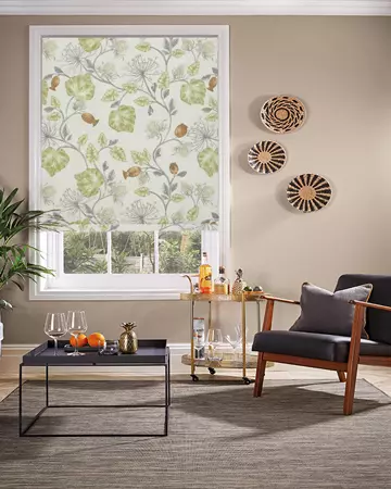 Iliv Parchment Fern Roman Blinds