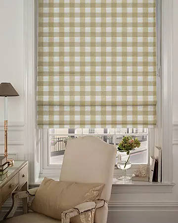 Menorca Beige Roman Blinds