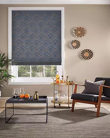 Prestigious Assam Indigo Roman Blinds