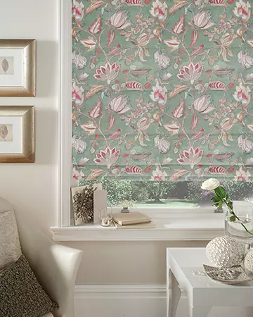 Prestigious Azalea Fennel Roman Blinds