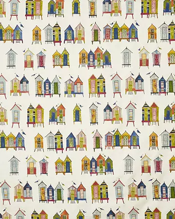 Prestigious Beach Hut Neopolitan Roman Blinds