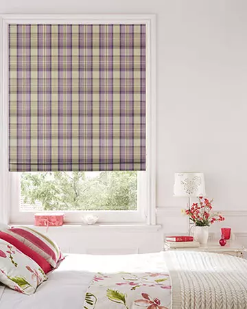 Prestigious Cairngorm Thistle Roman Blinds