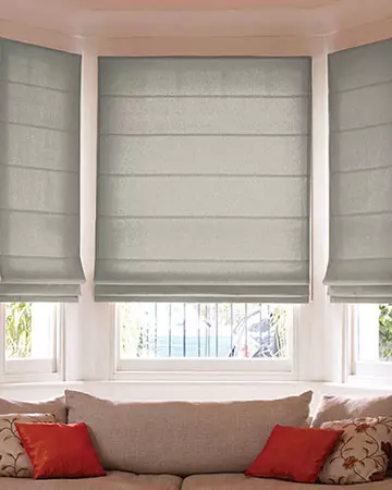 Prestigious Flynn Angora Roman Blinds