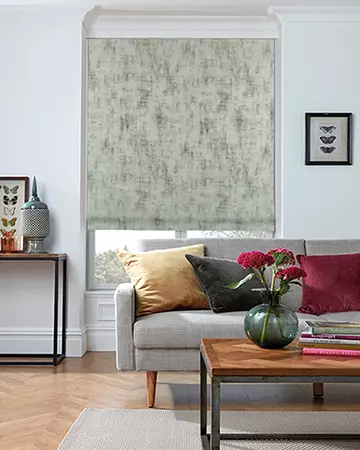 Prestigious Granite Celedon Roman Blinds