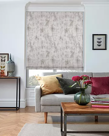 Prestigious Granite Mercury Roman Blinds