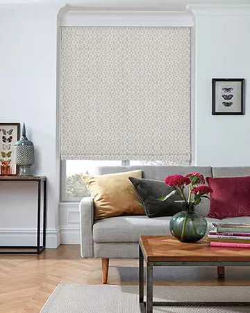 Prestigious Ivy Pewter Roman Blinds