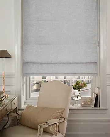 Prestigious Josephine Silver Roman Blinds