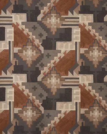 Prestigious Machu Picchu Umber Roman Blinds