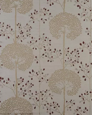 Prestigious Moonseed Cranberry Roman Blinds