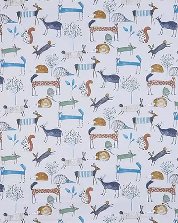 Prestigious Oh My Deer Colonial Roman Blinds