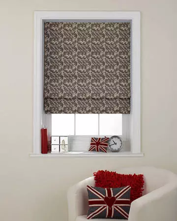 Prestigious Oracle Charcoal Roman Blinds