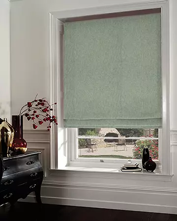 Prestigious Stamford Celedon Roman Blinds