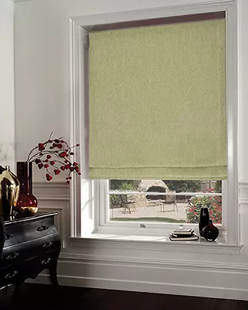Prestigious Stamford Sage Roman Blinds