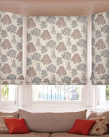 Prestigious Textiles Coppice Woodrose Roman Blinds