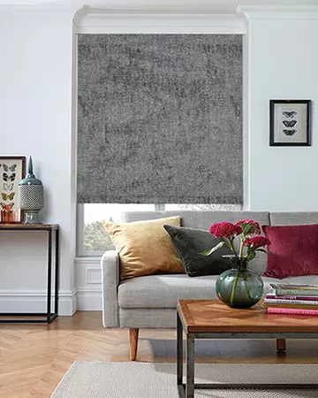 Prestigious York Carbon Roman Blinds