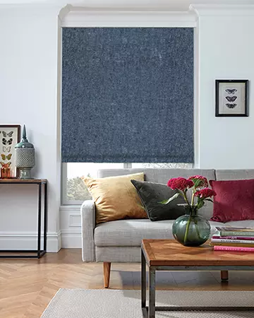 Prestigious York Denim Roman Blinds