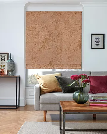 Prestigious York Russet Roman Blinds