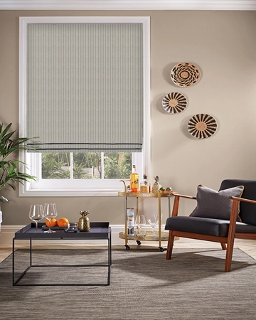 Seville Grey Roman Blinds