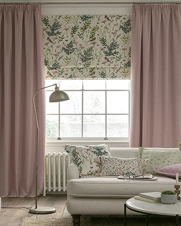 Studio G Gardenia Blush Roman Blinds
