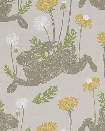 Studio G March Hare Linen Roman Blinds