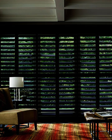 Premium Black Shutters