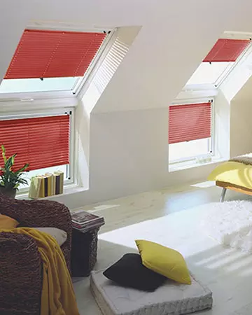 Deep Red Venetian Velux