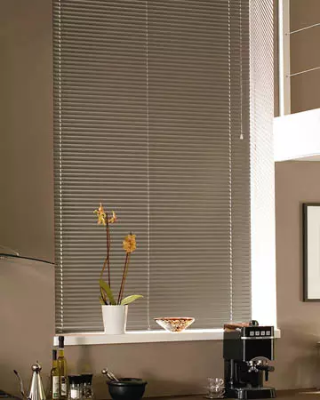 Fasttrack Hopsack Beige Aluminium Venetian Blinds