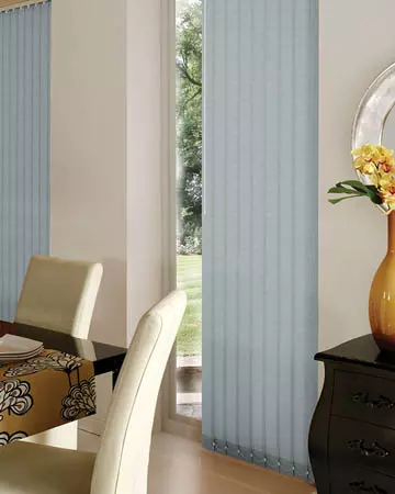 Atlantex ASC Silver Vertical Blinds