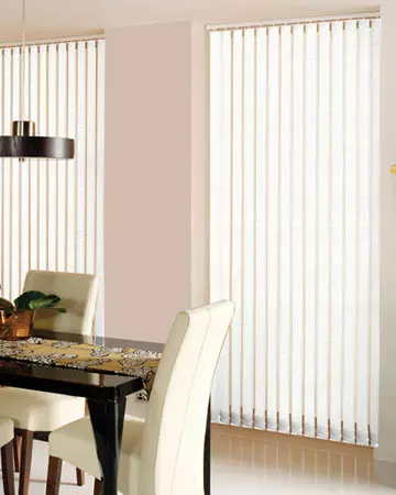 Atlantex ASC White Vertical Blinds